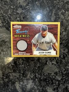2004 Bowman Heritage Gold Jason Giambi /55 Card
