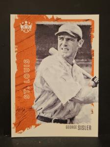 2021 Diamond Kings #17 George Sisler Card