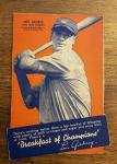 1936 Wheaties Lou Gehrig New York Yankees Card