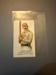 1977 Classic Baseball Card Reprints - Cap Anson