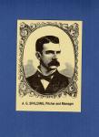 A.G. Spalding 19th Century Baseball Legends Card