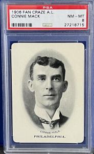 1906 Connie Mack PSA 8 Baseball Card