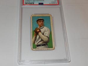 1909-11 T206 Christy Mathewson Baseball Card
