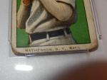 1909-11 T206 Christy Mathewson Baseball Card