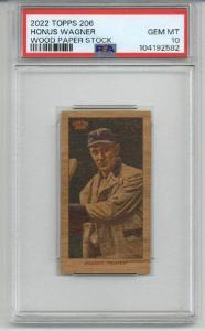 2022 Topps 206 Honus Wagner Rare Card PSA 10