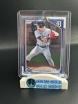 2024 Bowman Draft Chrome Max Clark Detroit Tigers Card