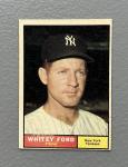 1961 Topps Baseball Card #160 Whitey Ford