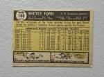 1961 Topps Baseball Card #160 Whitey Ford