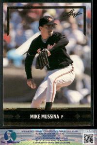 1991 Leaf Mike Mussina Gold Rookie Card