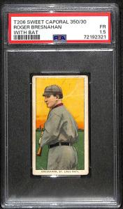 1909 T206 Roger Bresnahan HOF Batting Card
