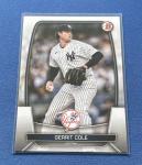 2023 Bowman Gerrit Cole New York Yankees Card