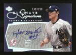 2003 UD Ultimate Hideki Matsui Yankees Rookie Auto
