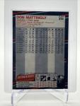 1988 Fleer Don Mattingly Baseball Card #214