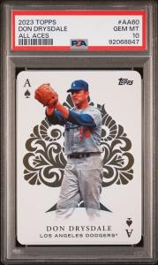 Don Drysdale 2023 Topps All Aces PSA 10 Card