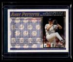 1998 Topps Chrome Andy Pettitte Refractor #337