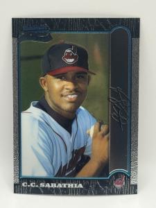 C.C. Sabathia 1999 Bowman Chrome Rookie Card