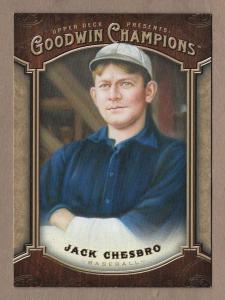 Jack Chesbro 2014 Upper Deck Goodwin Champions Baseball Card