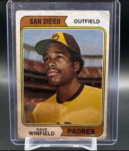 1974 Topps Dave Winfield #456 Rookie Card