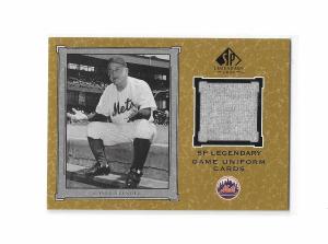2001 Sp Legendary Cuts Casey Stengel Jersey Card