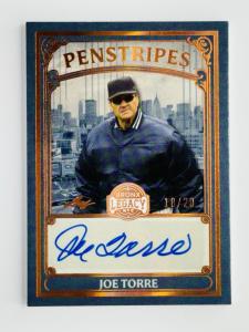 2025 Leaf Bronx Legacy Joe Torre Auto /20