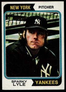 1974 Topps #66 Sparky Lyle New York Yankees