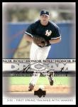 2002 Upper Deck Honor Roll Jason Giambi Card
