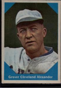 1960 Fleer Grover Cleveland Alexander Baseball Card