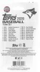 Toronto Blue Jays 2020 Topps Team Set Rookie Cards