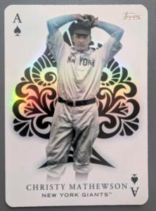 2023 Topps All Aces Christy Mathewson Card