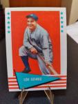 1961 Fleer Lou Gehrig Yankees Hall of Fame Card