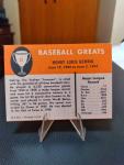 1961 Fleer Lou Gehrig Yankees Hall of Fame Card
