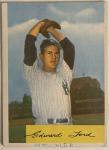 Whitey Ford 1954 Bowman #177 Baseball Card