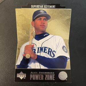 1998 Upper Deck Alex Rodriguez Power Zone Gold #/250