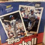 1993 Topps Series 1 Baseball Wax Box - Jeter Rookie