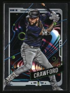 2024 Topps Chrome Cosmic J.P. Crawford Card