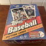 1993 Topps Series 1 Baseball Wax Box - Jeter Rookie