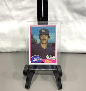 1981 Ron Guidry Topps Yankees All-Star Card