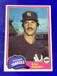 1981 Ron Guidry Topps Yankees All-Star Card