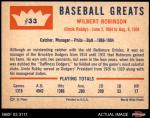 1960 Fleer Wilbert Robinson Dodgers HOF Card