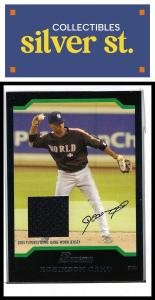 2004 Bowman Robinson Cano Future Game Jersey Relic