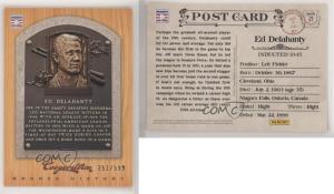 2012 Panini Cooperstown Ed Delahanty Bronze Card