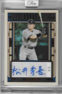 Hideki Matsui 2025 Panini Auto Yankees Card 4/6