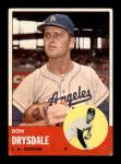 1963 Topps Don Drysdale #360 Baseball Card