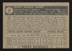 1952 Topps #37 Duke Snider Baseball Card