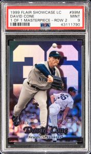1999 Flair SC Legacy David Cone 1/1 PSA 9