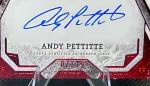 Topps Tier One Andy Pettitte Yankees Auto 07/15