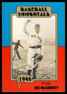 1980 SSPC Baseball Hall of Fame - Choose Card