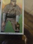 1909 T206 Joe Tinker Hands on Knees Card