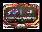 2023 Panini Prizm Josh Allen Green Cracked Ice