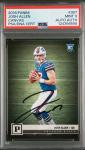 2018 Panini Josh Allen Rookie Auto PSA 9